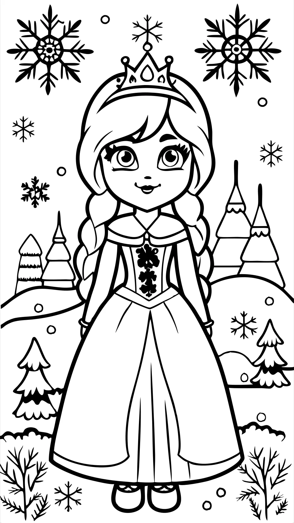 coloriages Anna